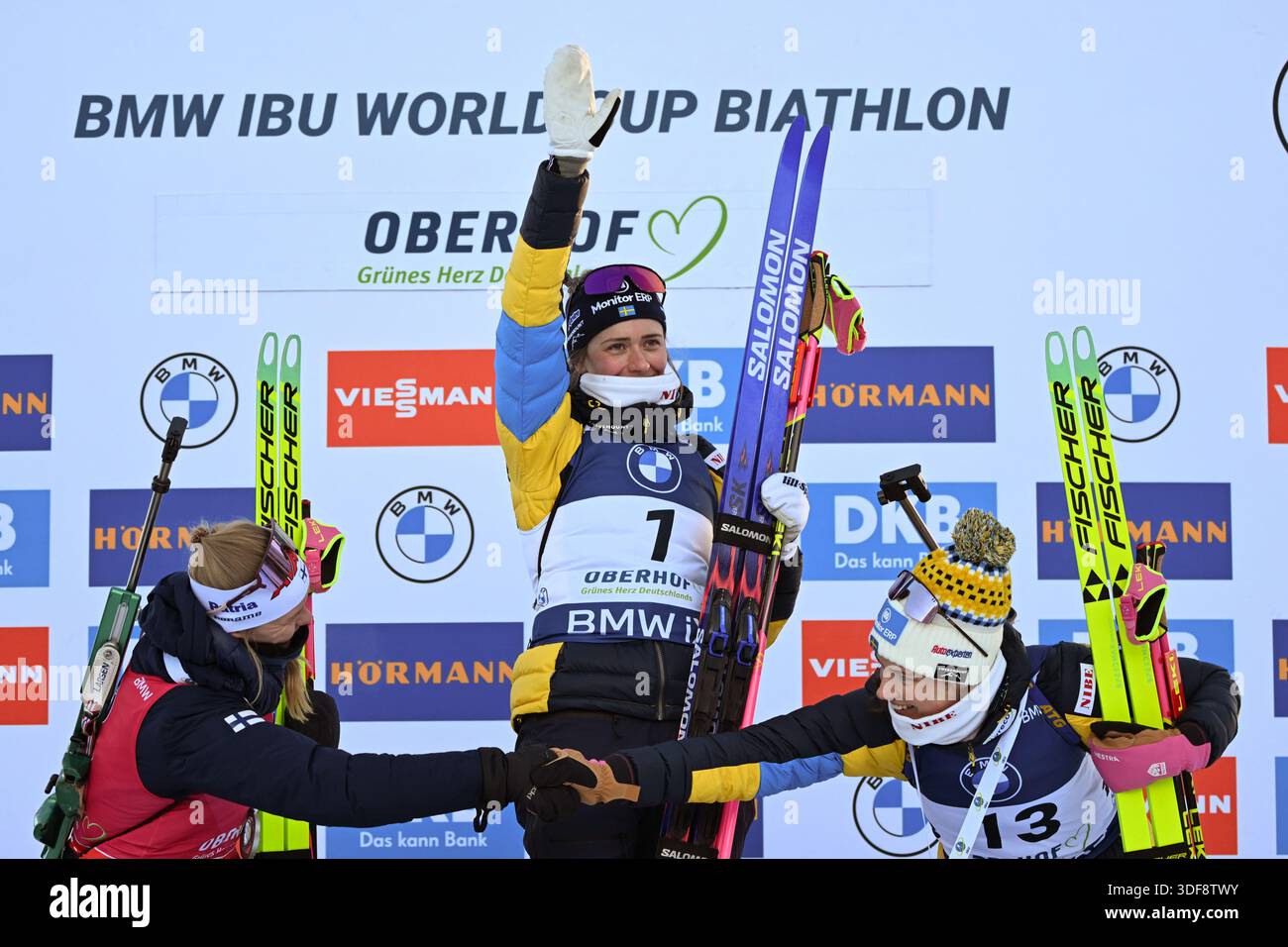 11 January 2026, Thuringia, Oberhof: Biathlon: World Cup, Pursuit 10 km ...