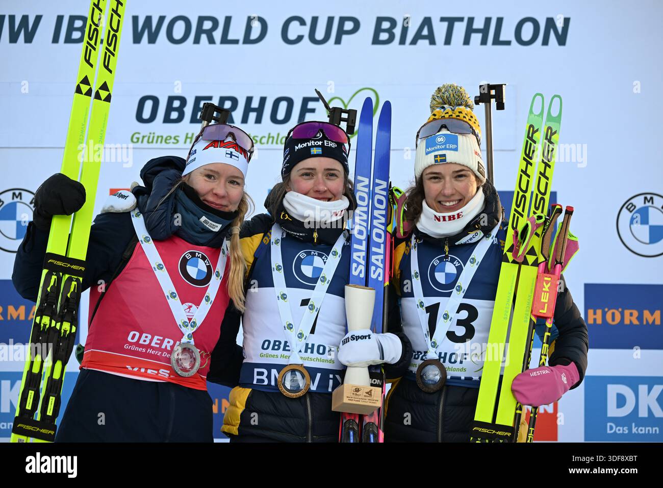 11 January 2026, Thuringia, Oberhof: Biathlon: World Cup, Pursuit 10 km ...