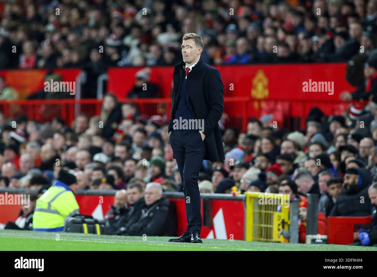 Manchester United interim first team manager Darren Fletcher during the ...