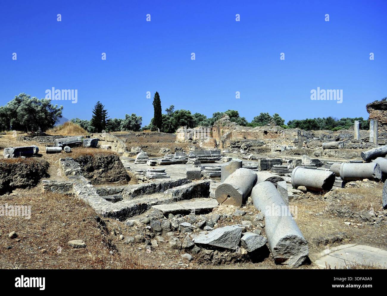 Travel photography: Praetorium. Archaeological site of Gortyn, Crete ...