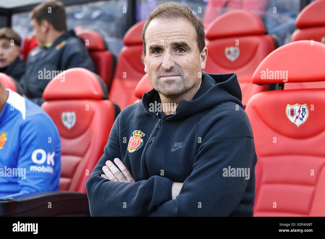 Madrid, Spain. 11th Jan, 2026. Jagoba Arrasate (Mallorca) Football/Soccer : Spanish 'LaLiga EA Sports' match between Rayo Vallecano de Madrid - RCD Mallorca at the Estadio de Vallecas in Madrid, Spain . Credit: Mutsu Kawamori/AFLO/Alamy Live News Stock Photo