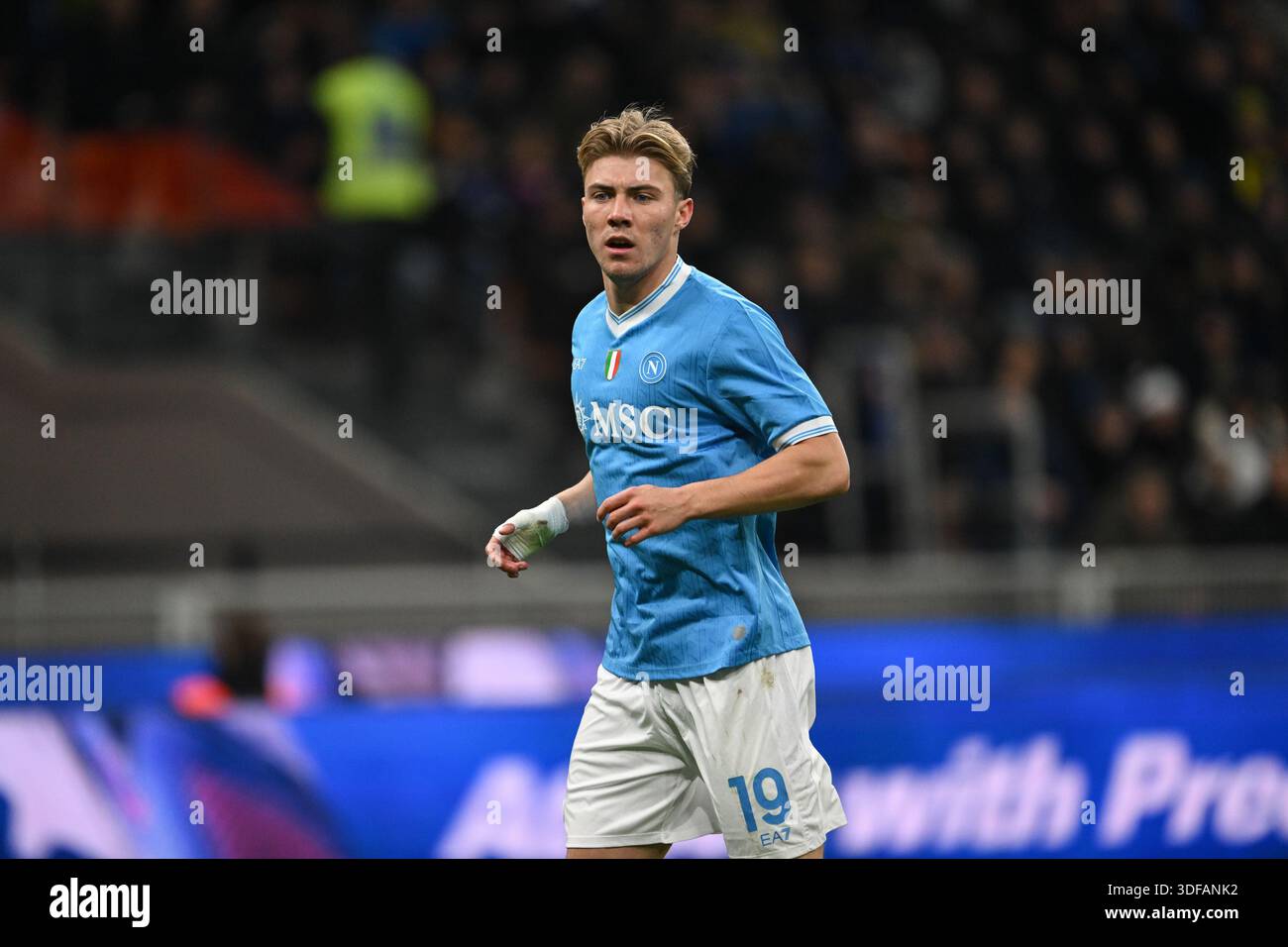 Hjlund Rasmus Højlund of SSC Napoli during the Italian Serie A football match ...