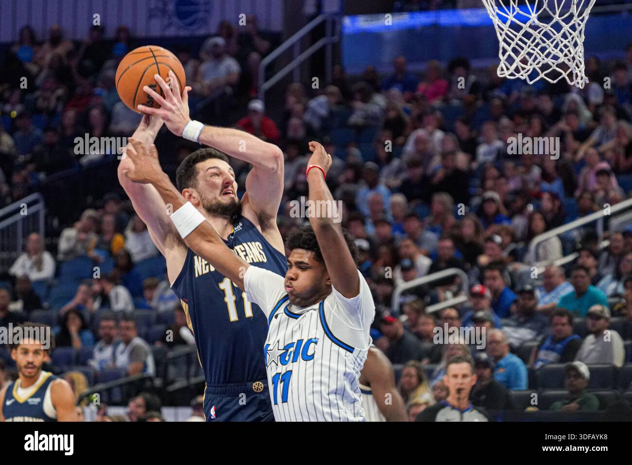 Sean Matkovic Orlando, Florida, USA, January 11, 2026, New Orleans Pelicans forward ...