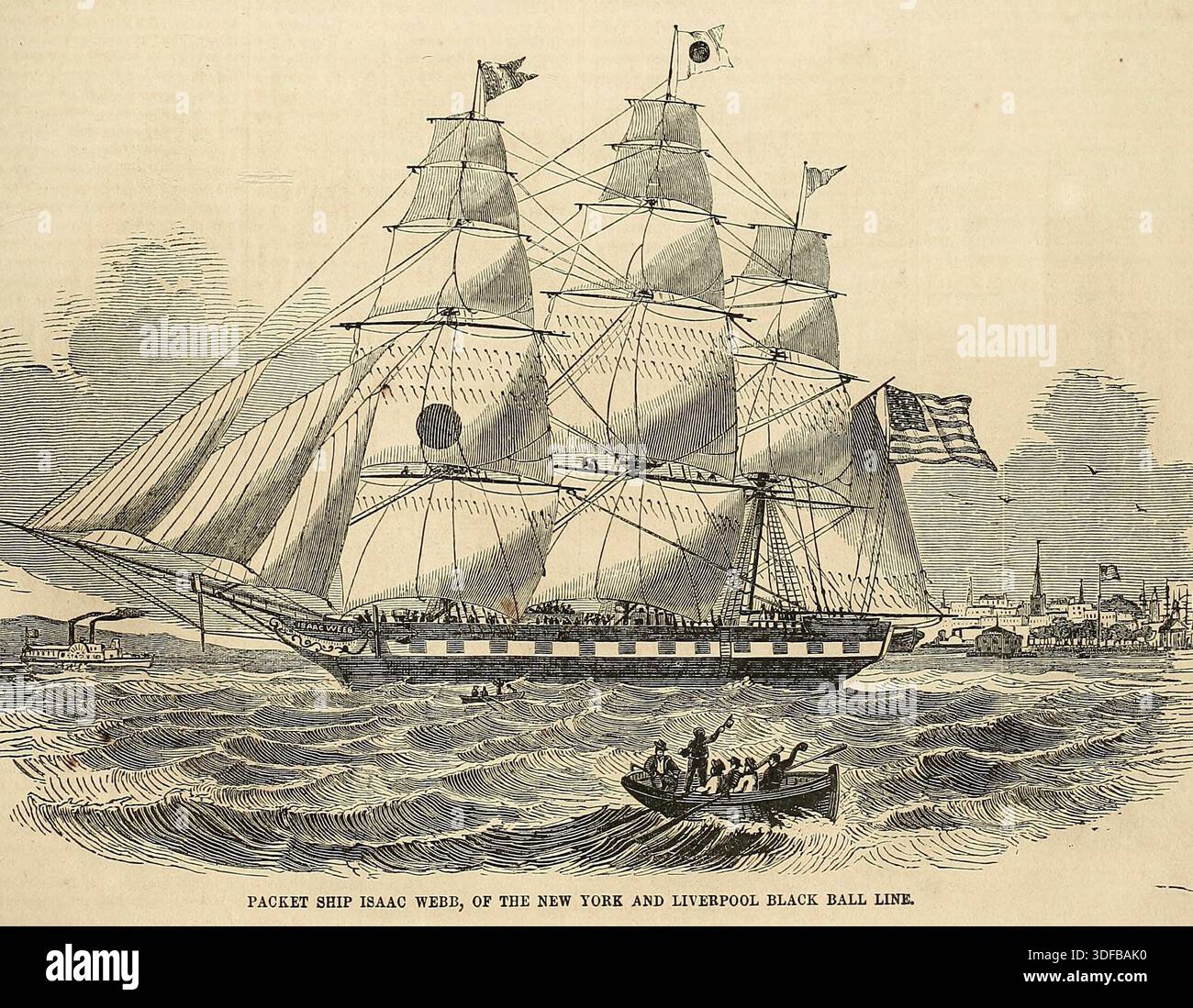 19th century ship liverpool hi-res stock photography and images - Alamy