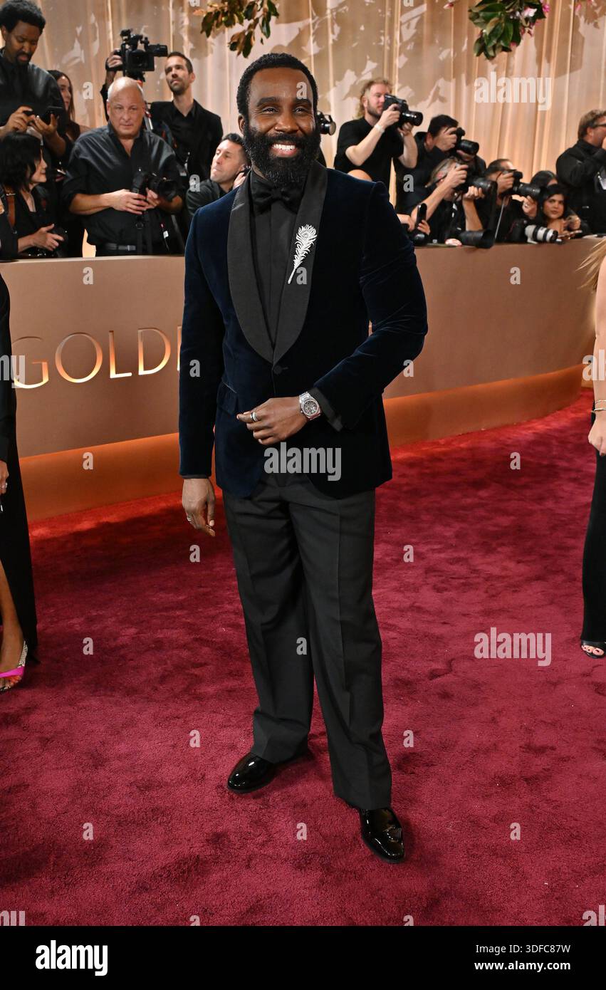 Tramell Tillman Arriving At The 83rd Annual Golden Globes Held At The Tramell Tillman Arriving At The 83rd Annual Golden Globes Held At The Beverly Hilton Hotel On January 11 2026 In Beverly Hills Ca Oconnor Arroyo Aff Usacom 3DFC87W
