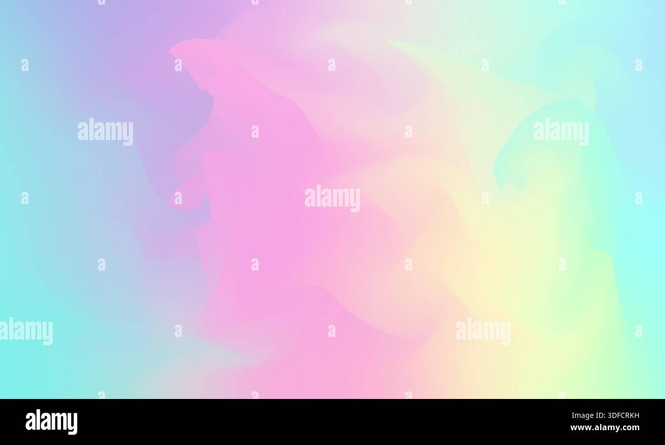 Soft color pastel background. Stock Vector