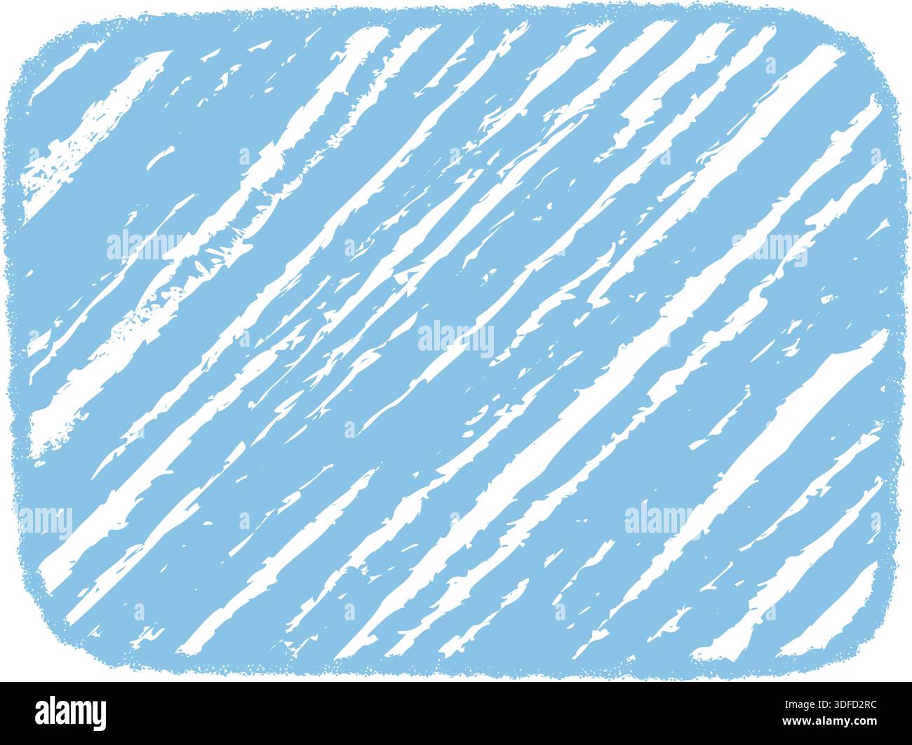 Organic Pastel Crayon Scribble Quote Frame Stock Vector