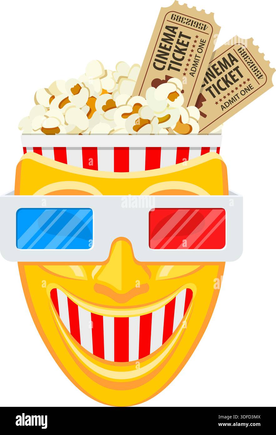 Gold movie masks isolated on Stock Vector Images - Alamy