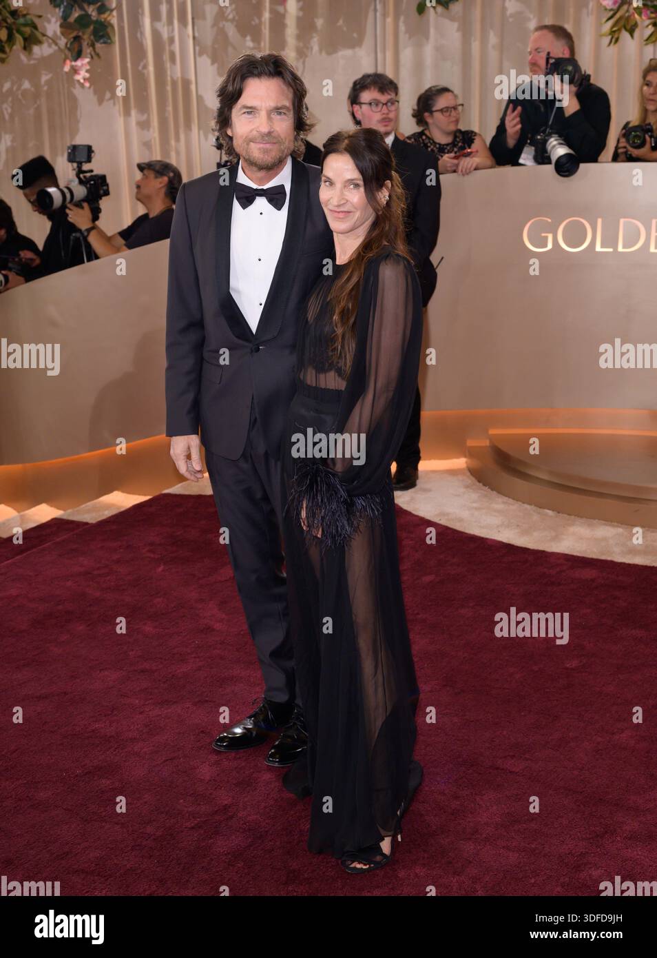 LOS ANGELES USA January 11 2026 Jason Bateman Amanda Anka At The los-angeles-usa-january-11-2026-jason-bateman-amanda-anka-at-the