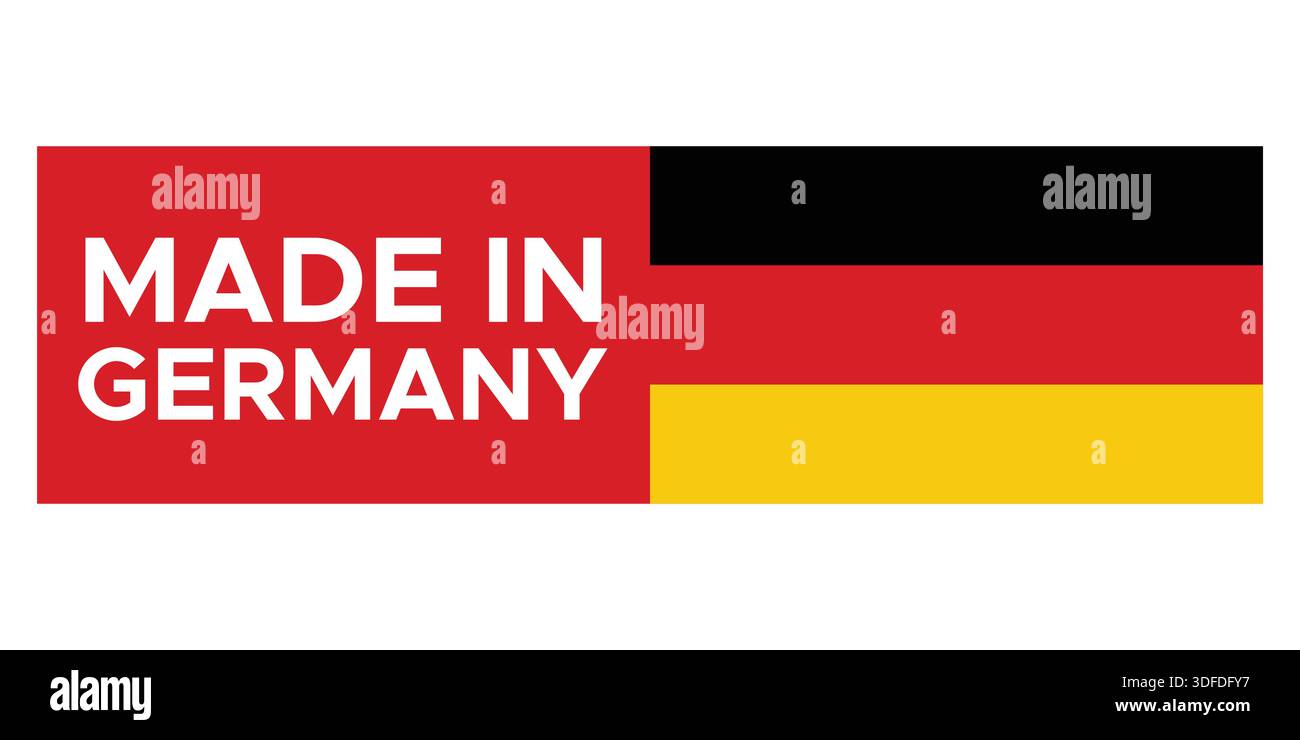 Made in Germany Stamp Label Stock Vector