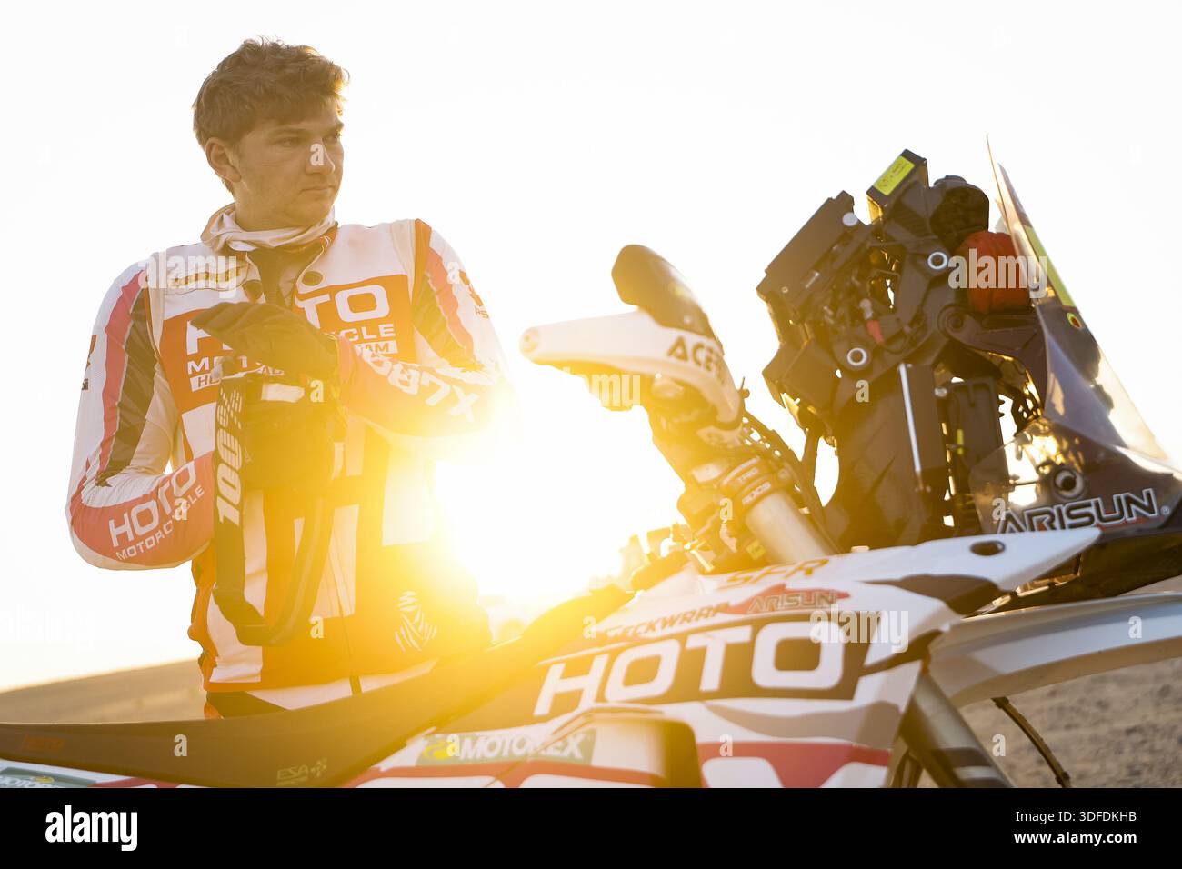 KLEIN Mason (usa), Hoto Factory Racing, Hoto, Rally GP, portrait during ...