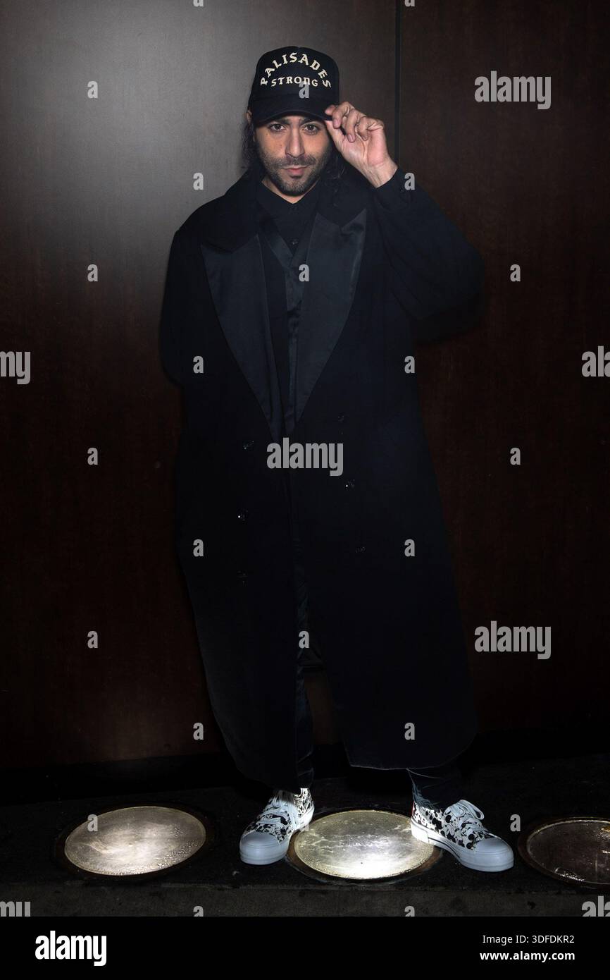 January 11, 2026, West Hollywood, California, USA: Ralphy C. attends Golden Globe Awards after party at Skybar in West Hollywood, California on January 11, 2026. (Credit Image: © Drew Bly/ZUMA Press Wire) EDITORIAL USAGE ONLY! Not for Commercial USAGE! Stock Photo