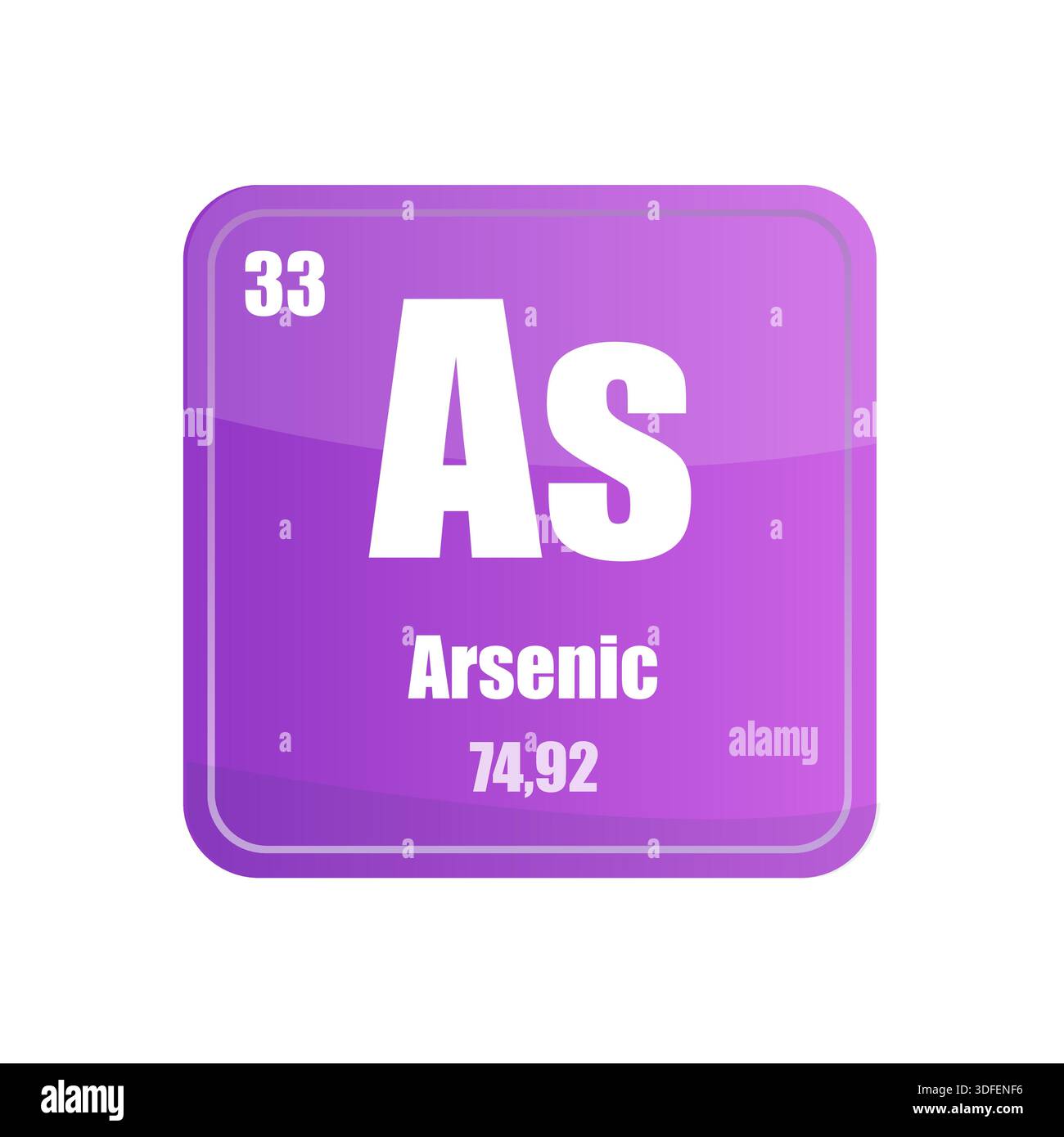 Arsenic chemical element Stock Vector Images - Alamy