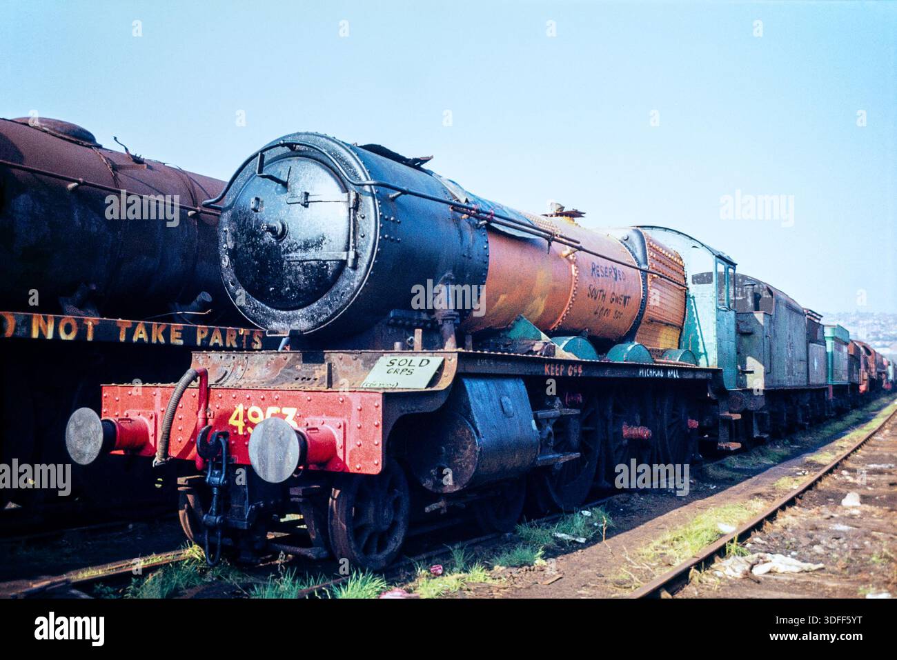 Great Western Railway 4900 Class, or Hall Class number 4953 Pitchford ...