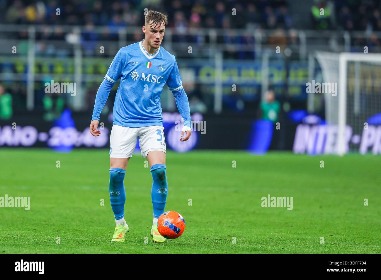 Sam Beukema of SSC Napoli seen in action during Serie A 2025/26 ...