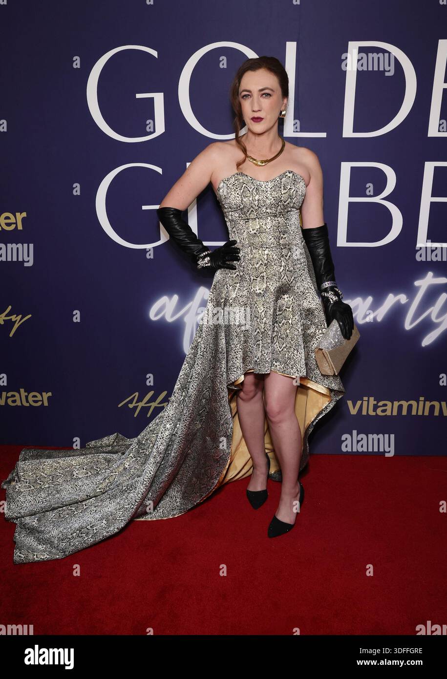 11 January 2026 - Los Angeles, California - Amber Martinez. Young Hollywood: A Celebration for the Breakout Stars of 2026 - Golden Globe Awards After Party held at Skybar in Los Angeles. (Credit Image: © AdMedia via ZUMA Press Wire) EDITORIAL USAGE ONLY! Not for Commercial USAGE! Stock Photo