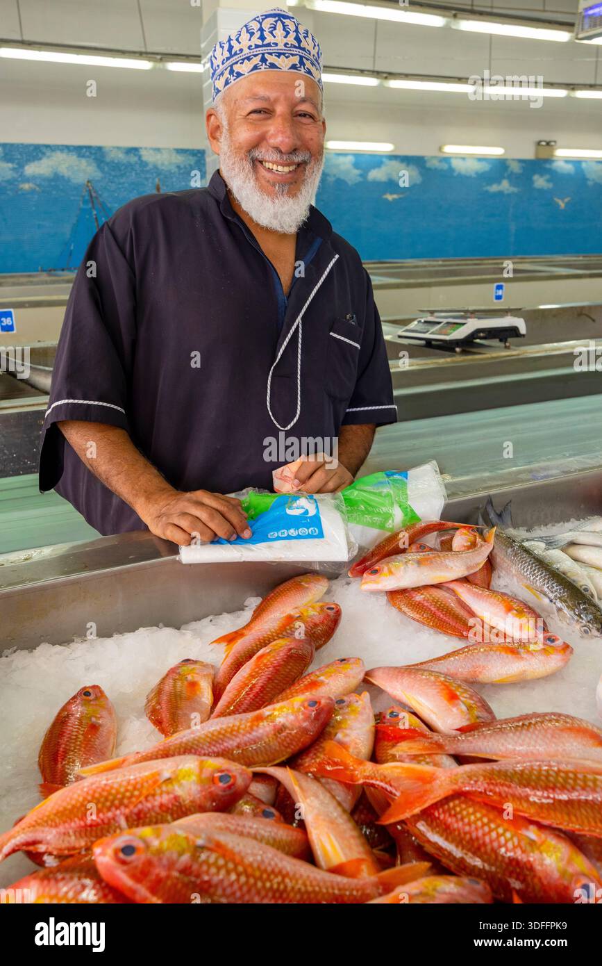 Mutrah Fish Market, Muscat, Oman, Middle East Stock Photo - Alamy