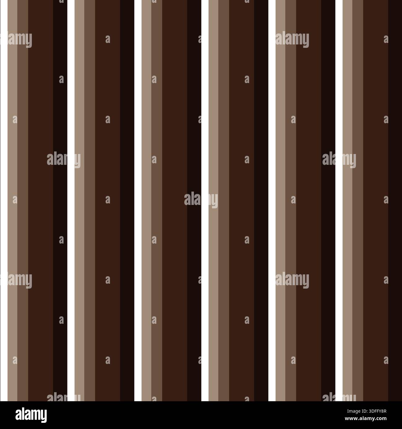 Stripes Seamless Pattern With Brown Color Stock Vector