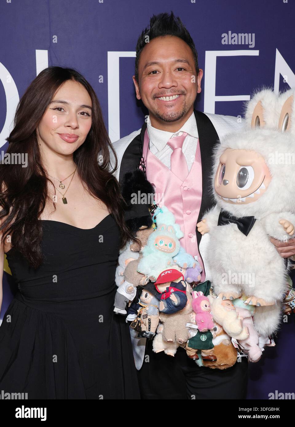 11 January 2026 - Los Angeles, California - Leonella Nava, Nick Mendoza. Young Hollywood: A Celebration for the Breakout Stars of 2026 - Golden Globe Awards After Party held at Skybar in Los Angeles. Credit: Admedia (Credit Image: © AdMedia via ZUMA Press Wire) EDITORIAL USAGE ONLY! Not for Commercial USAGE! Stock Photo