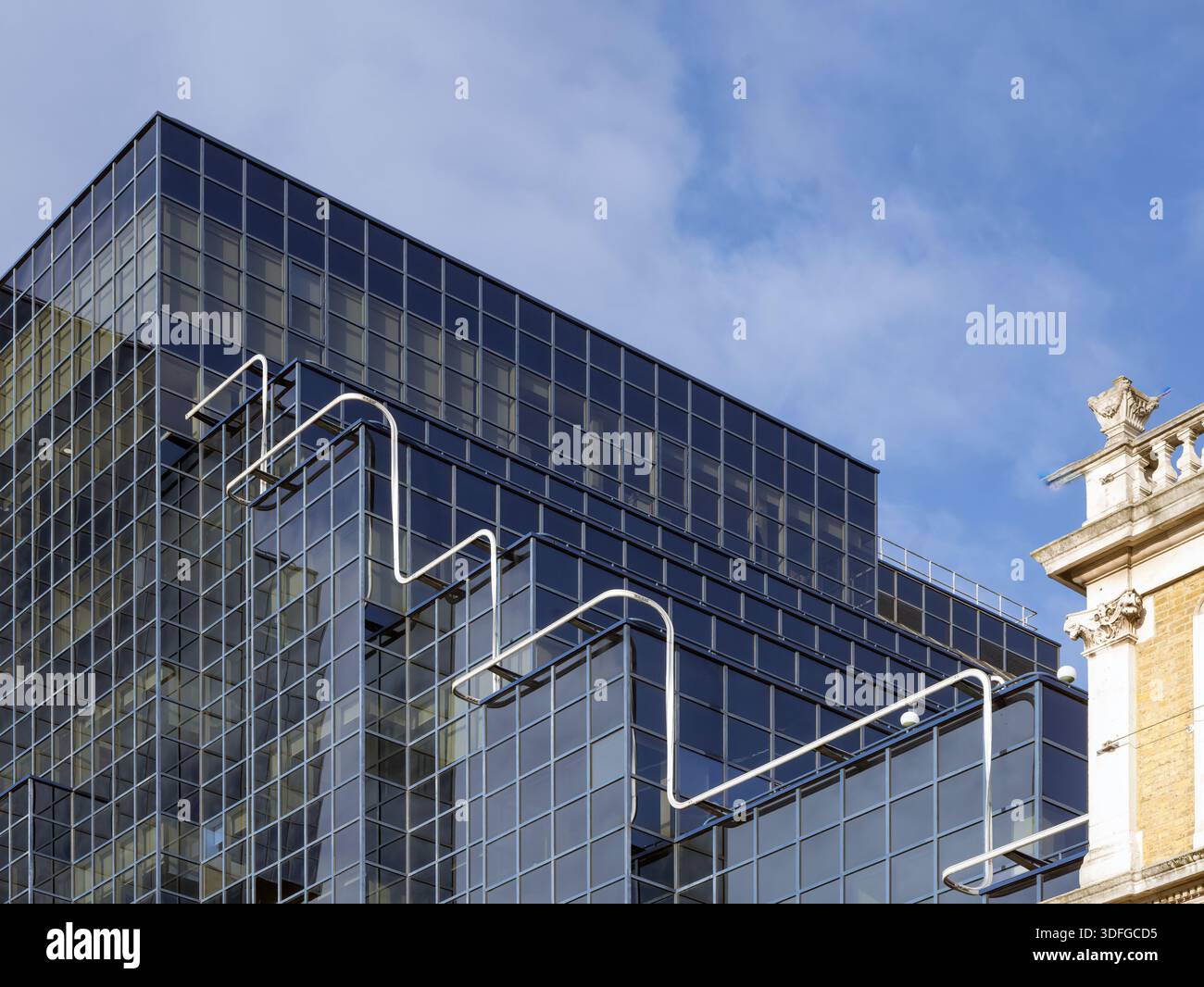Northure Shell LONDON, UK - DECEMBER 30, 2025: Exterior of the rear of Northern Shell ...