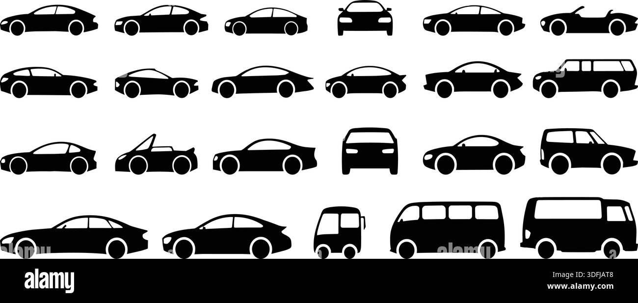 Minimalist transport symbols hi-res stock photography and images - Alamy