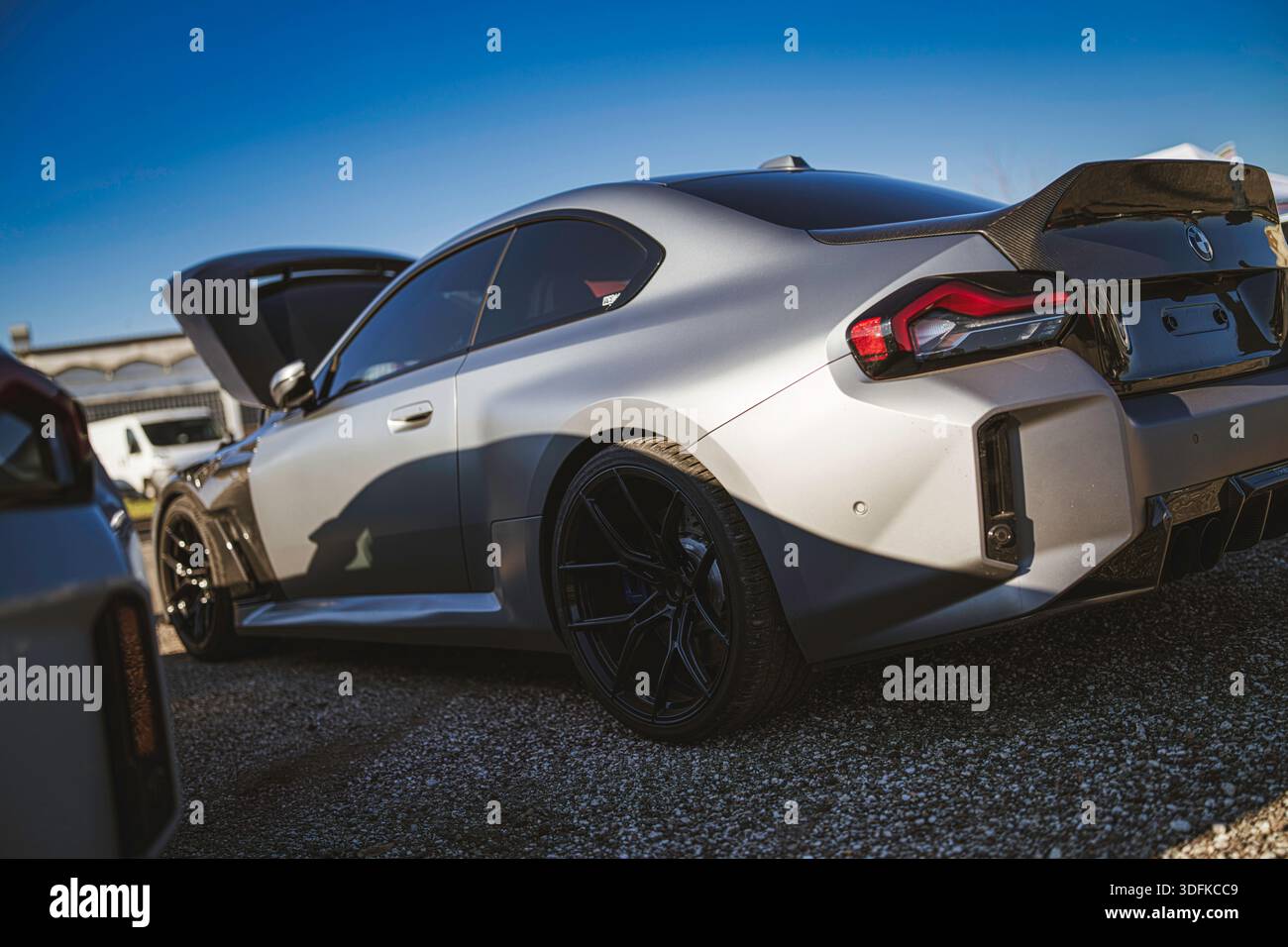 Imola, italy 01 january 2026: bmw m2 coupe showcasing custom tuning ...