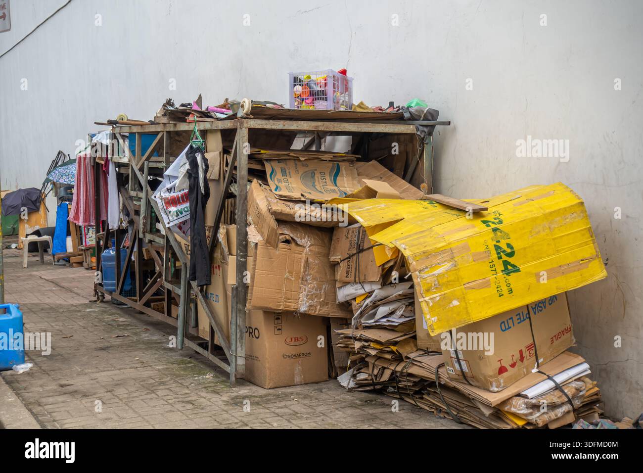 collection point for recyclable materials, which serves as a livelihood ...