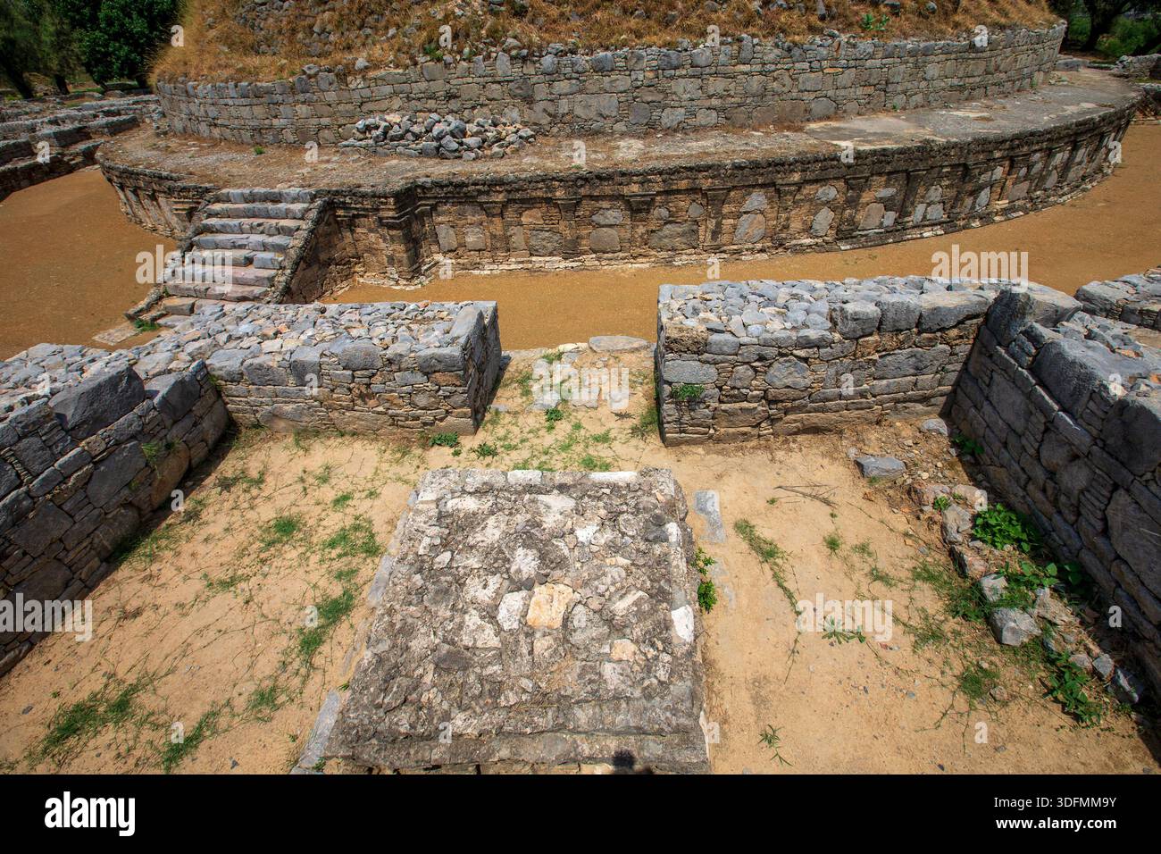 Ancient stone ruins Taxila Punjab