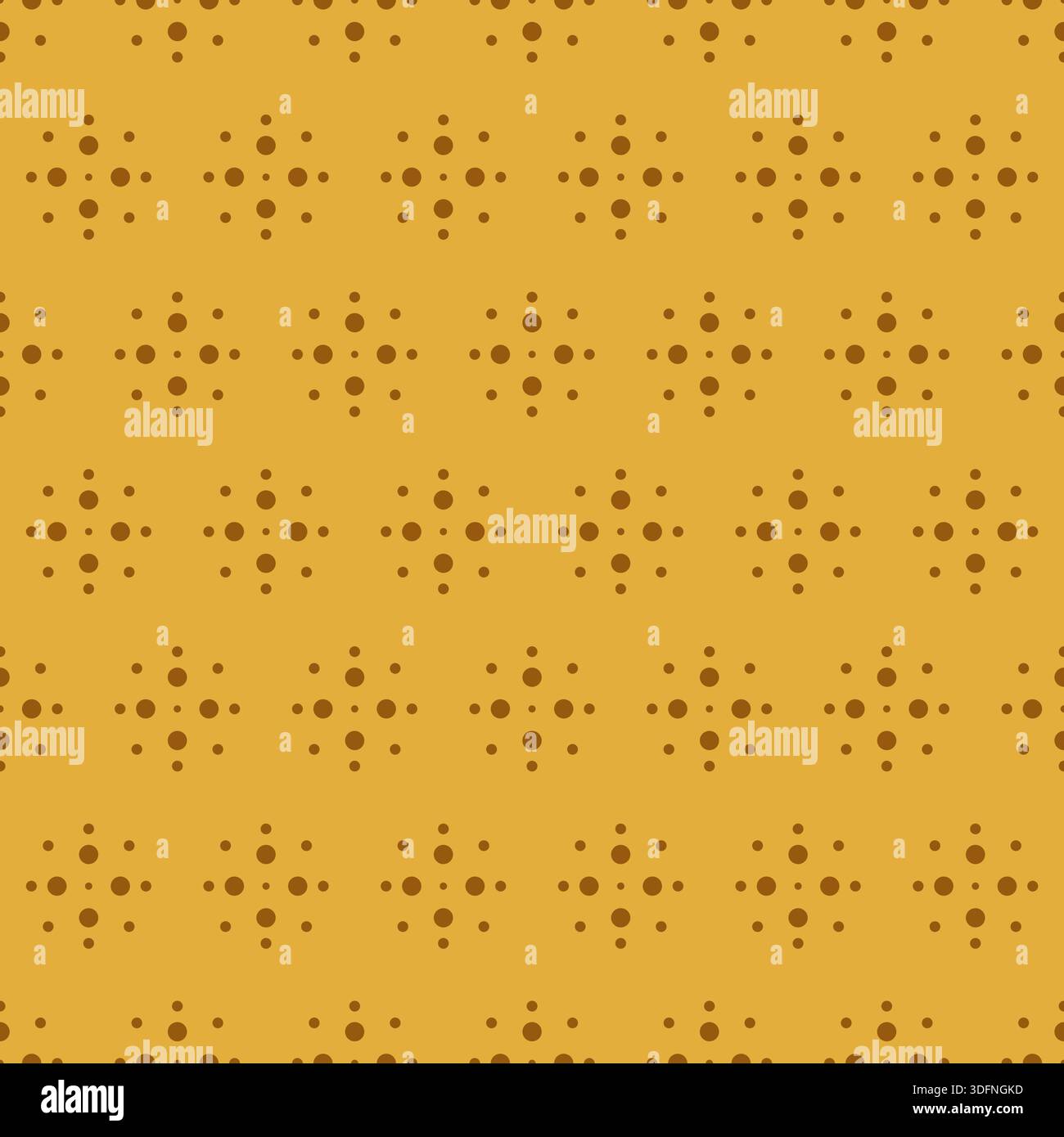 Dots Seamless Pattern Design Vector Stock Vector
