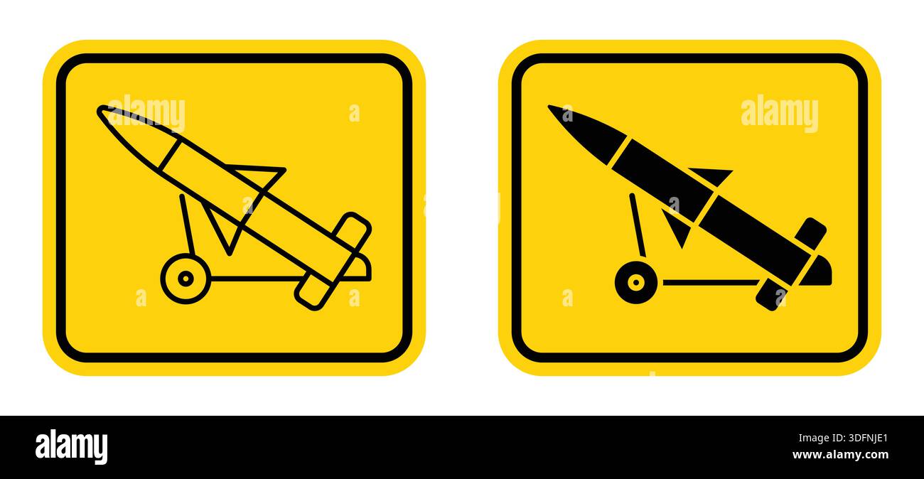 Missile warning facility Stock Vector Images - Alamy