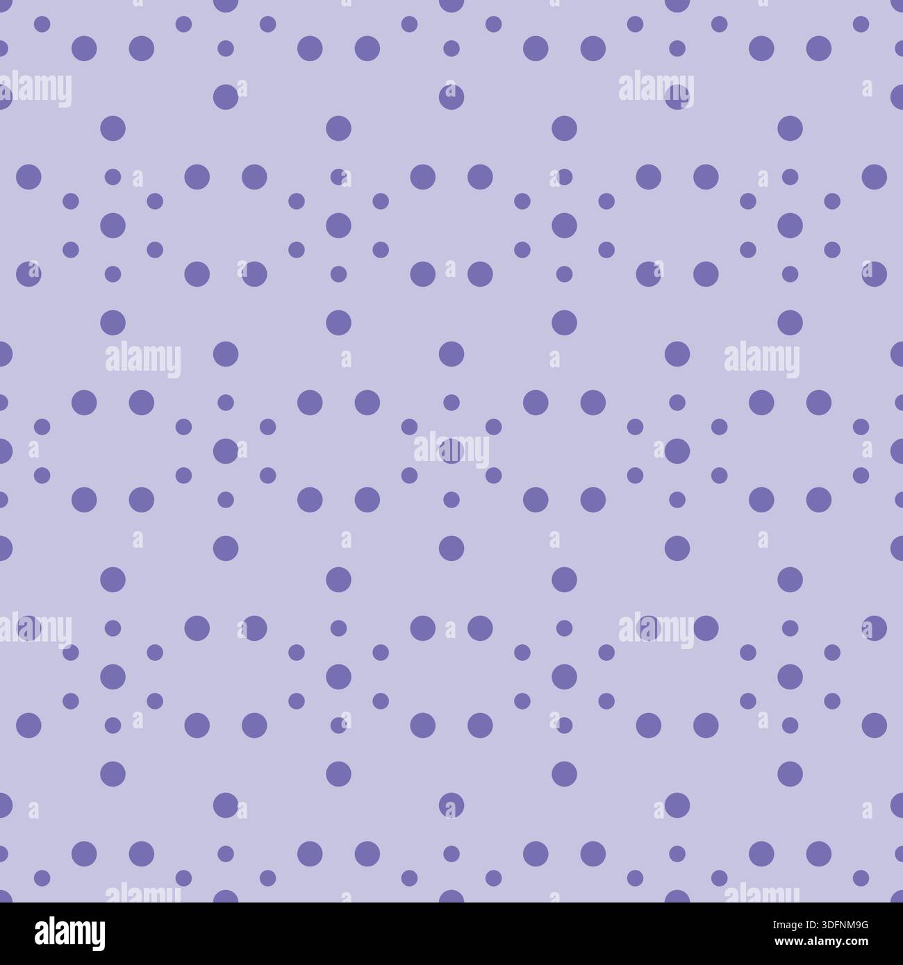 Dots Purple Color Seamless Pattern Design Stock Vector