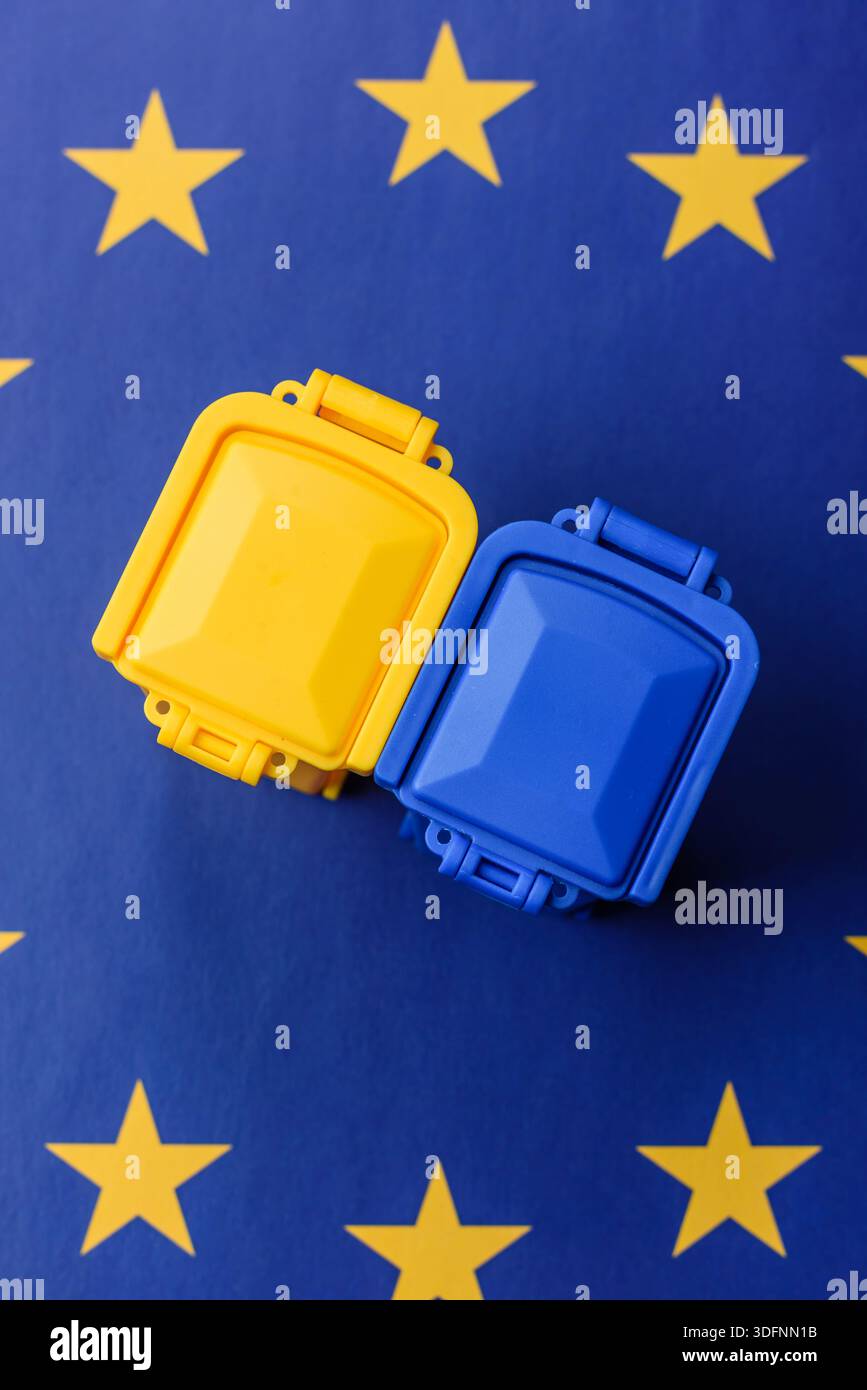 Bins for trash or garbage, a conceptual background for selective and ...