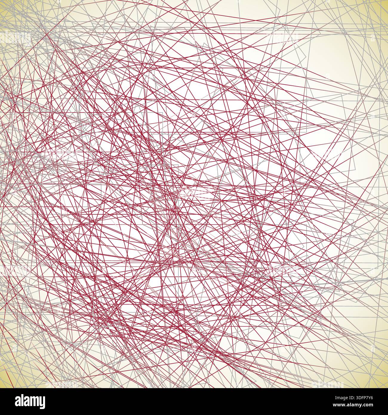 Abstract visual of intersecting lines in motion. Vector background Stock Vector