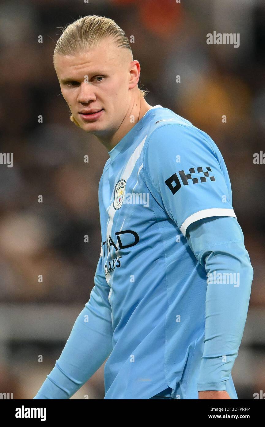 Erling Håland of Manchester City during the Carabao Cup Semi Final ...