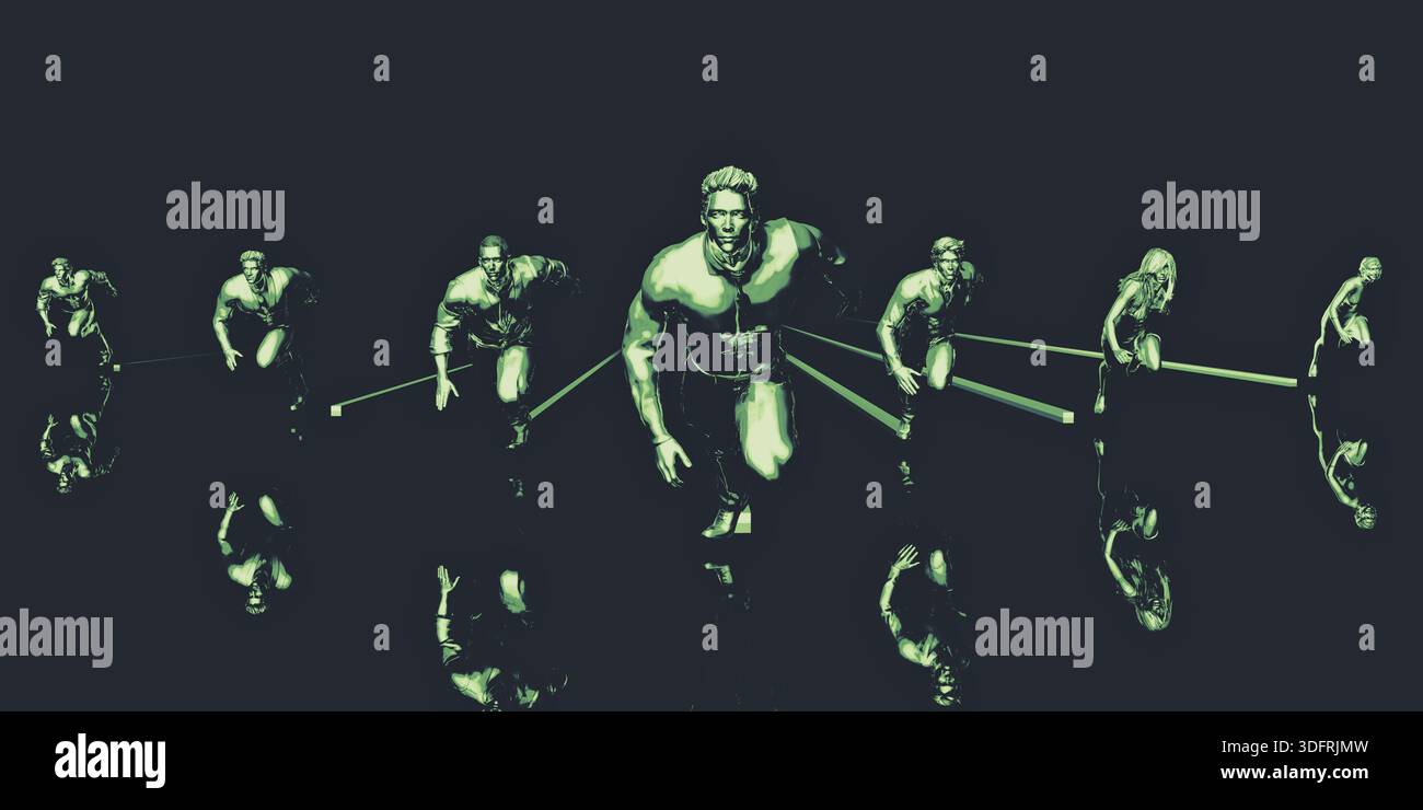 Talent Progression Framework Showing Professional Advancement Pattern ...