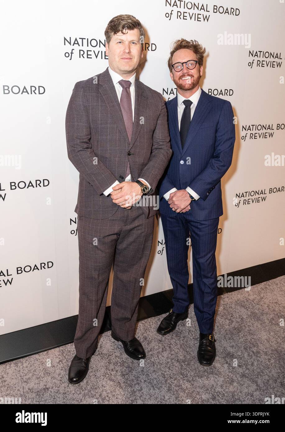 New York, USA. 13th Jan, 2026. Greg Kwedar and Clint Bentley attend ...