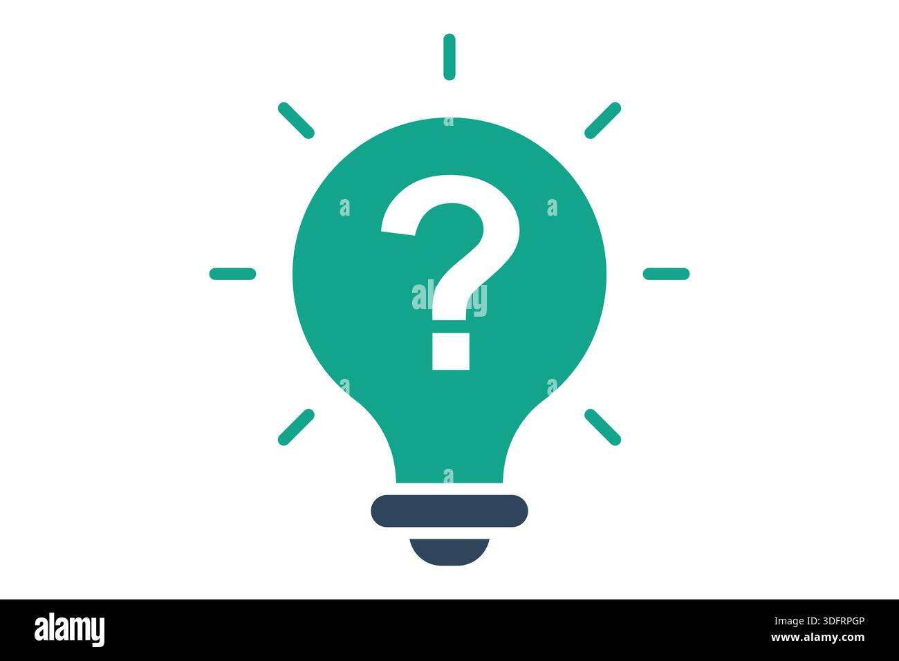 Curiosity icon. solid icon style. icon related to research. creativity elements vector illustration Stock Vector