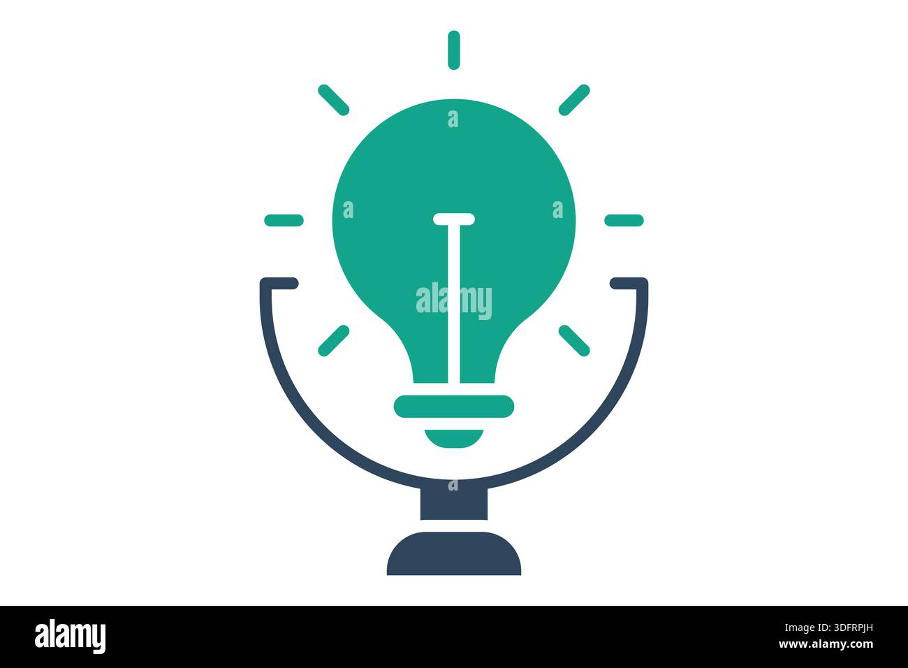 Podcasting icon. solid icon style. icon related to vocal creativity. creativity elements vector illustration Stock Vector