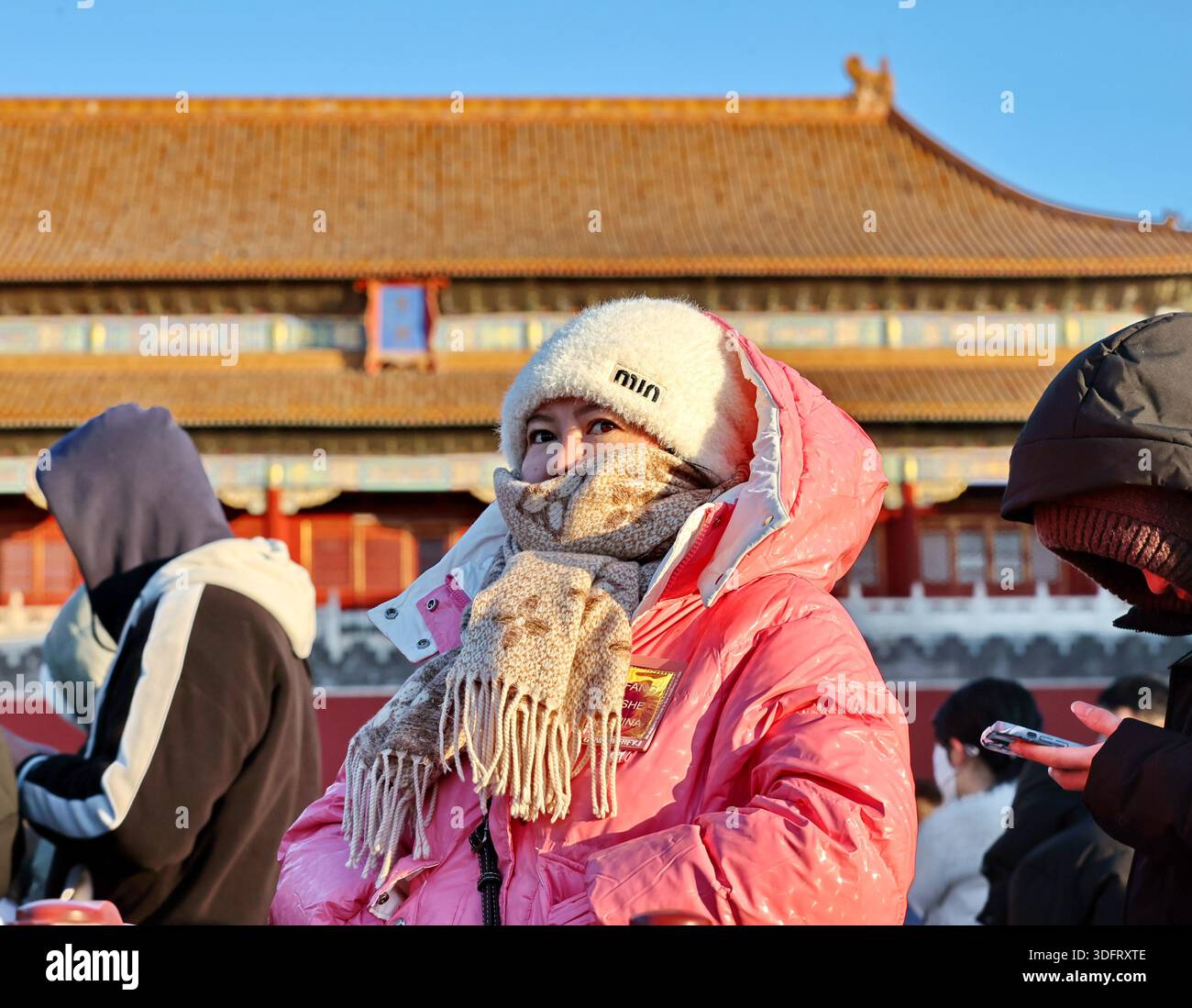 Tourists Wear Heavy Winter Clothes To Visit The Palace Museum In tourists-wear-heavy-winter-clothes-to-visit-the-palace-museum-in