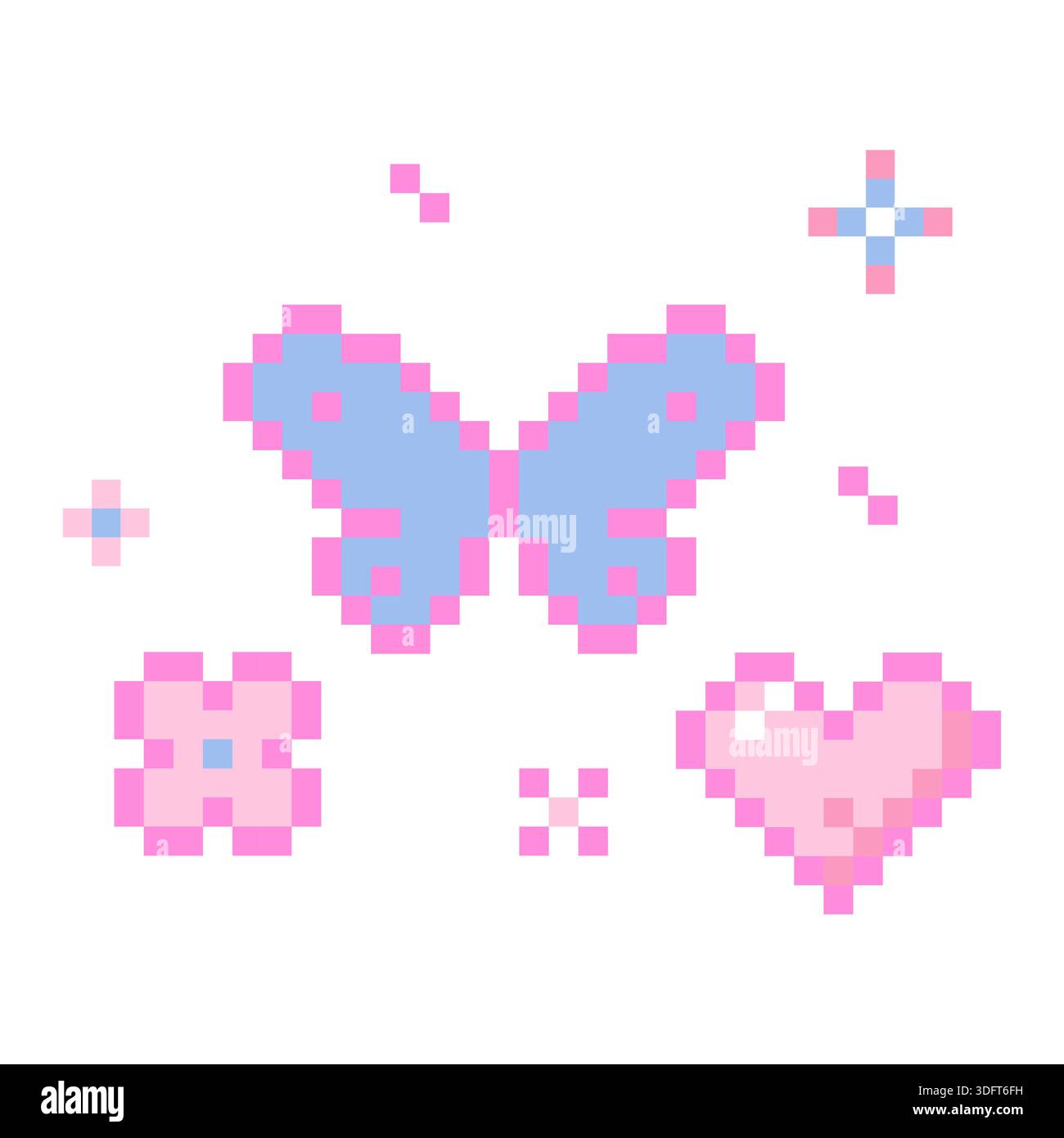 Glitter effect animation decorative flower hi-res stock photography and ...