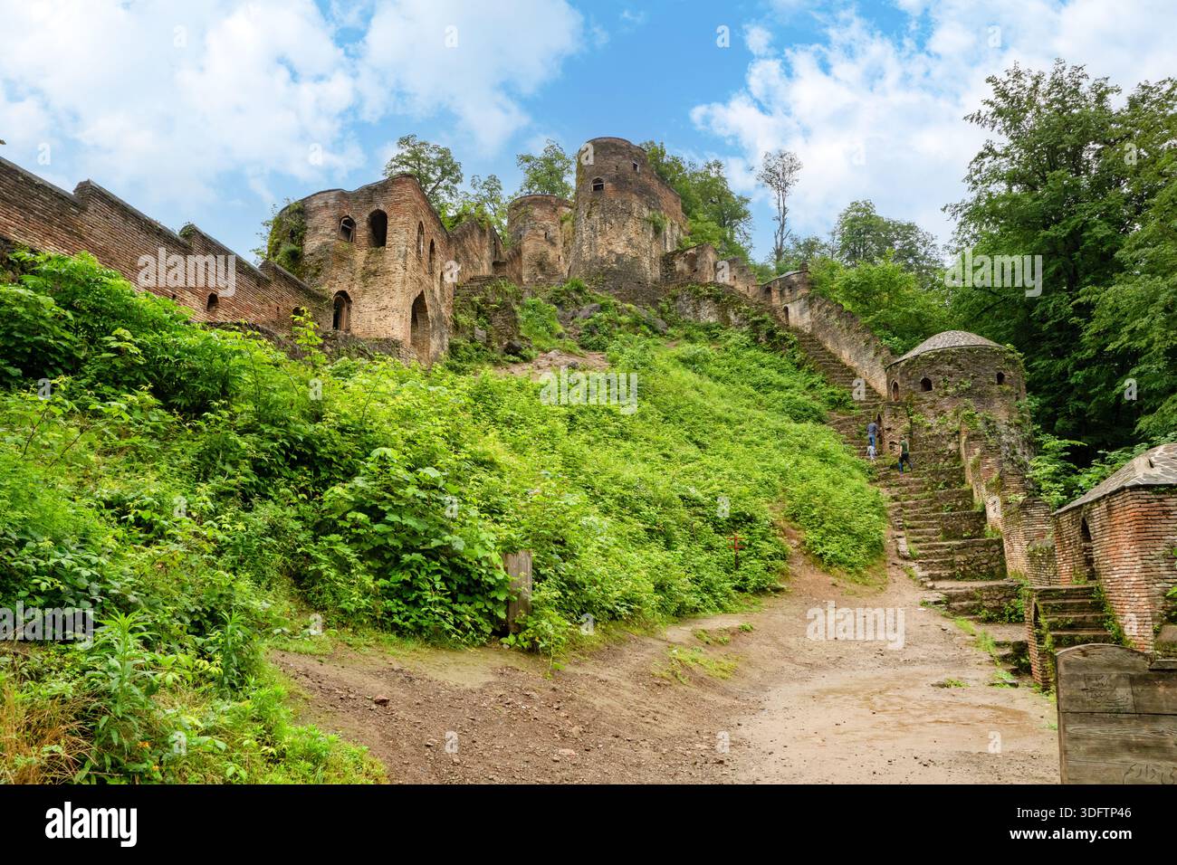 Rudkhan Castle In Iran Rudkhan Castle Is A Medieval Castle Located In rudkhan-castle-in-iran-rudkhan-castle-is-a-medieval-castle-located-in