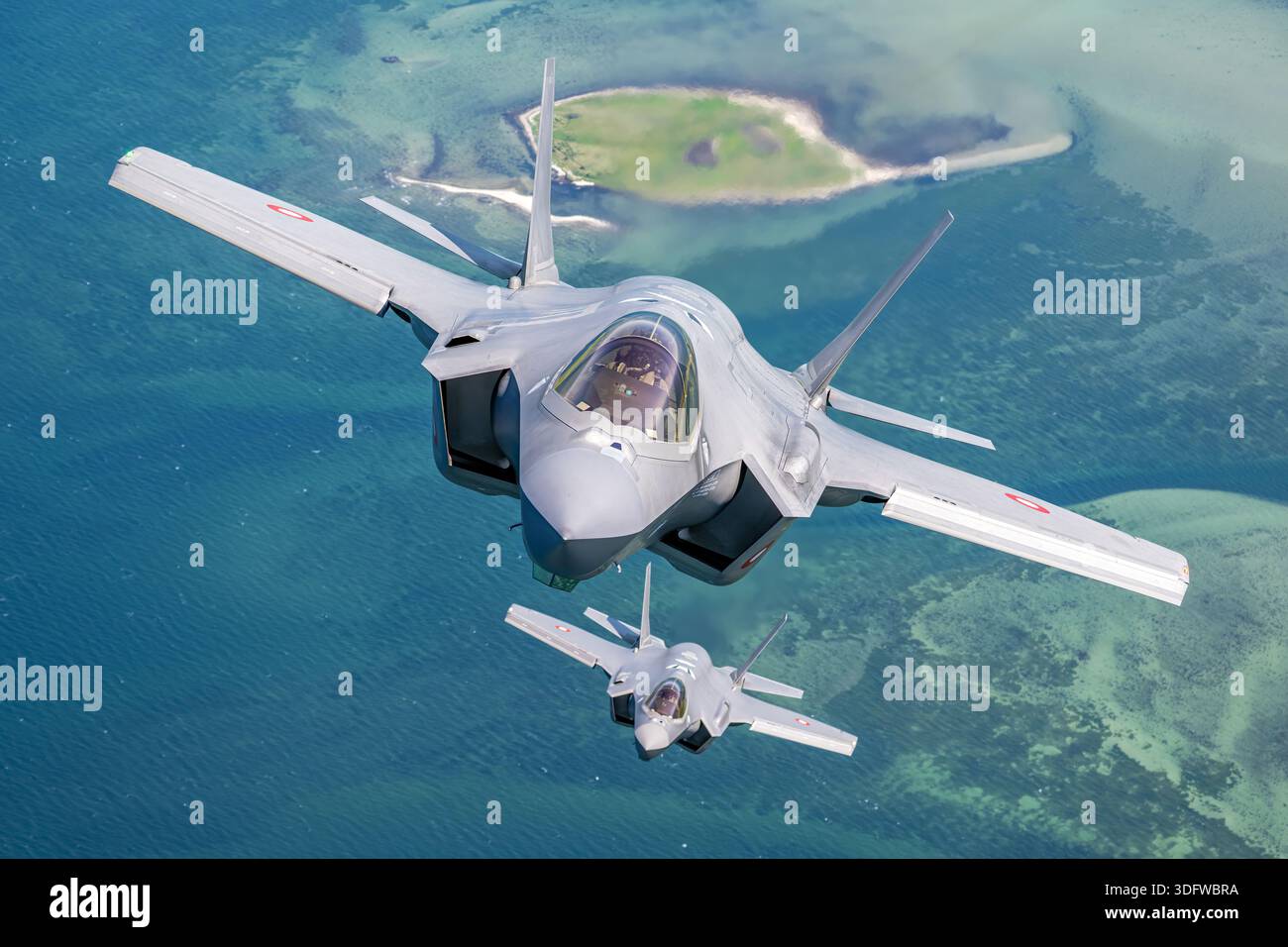 Lockheed Fighter Formation The Royal Danish Air Force operates the Lockheed Martin F-35A Lightning ...