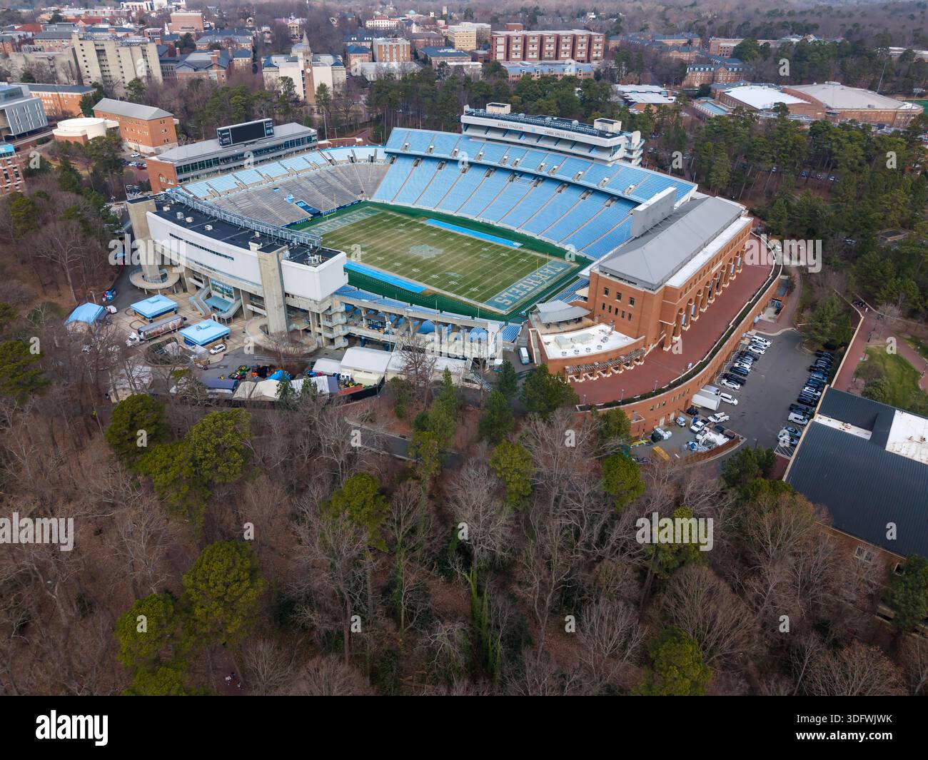 Aerial view kenan stadium in hi-res stock photography and images - Alamy