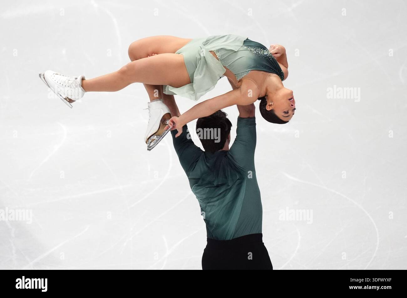 Luke Digby Great Britain's Anastasia Vaipan-Law and Luke Digby during the Pairs ...