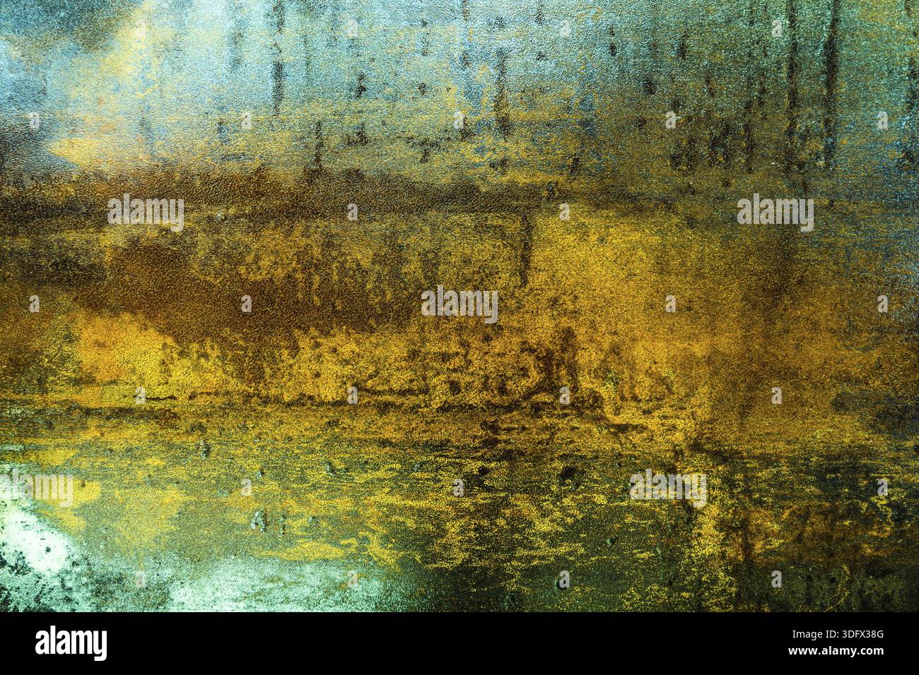 Brown Rusty Stone or Metal Surface Texture. Abstract Art Background Stock Photo