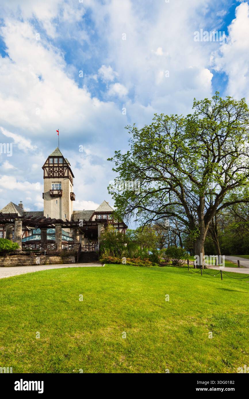 Assiniboine Park with the Pavilion in Winnipeg, Manitoba, Canada. Stock Photo