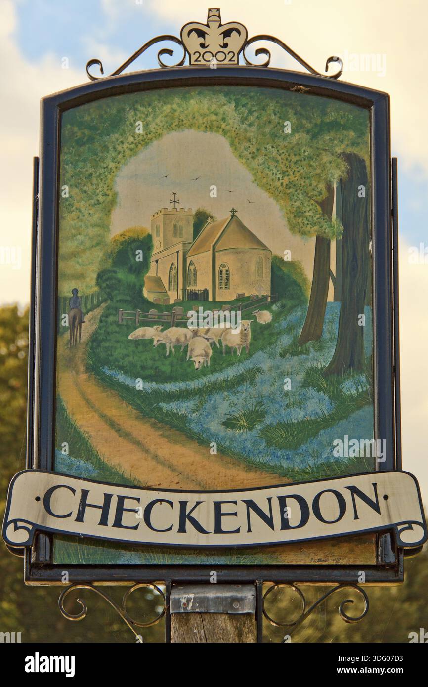 Checkendon village hi-res stock photography and images - Alamy
