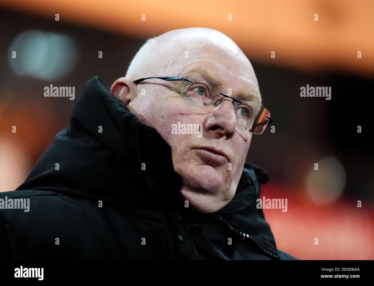Falkirk manager John McGlynn ahead of the William Hill Premiership ...