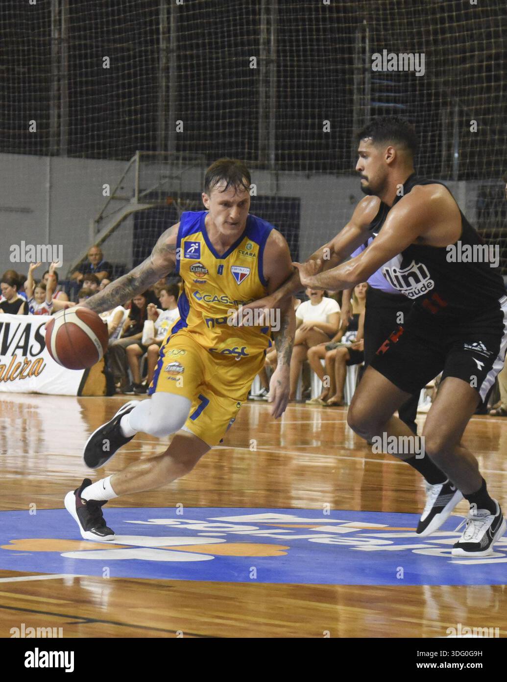Action during the Novo Basquete Brasil NBB game between Fortaleza vs ...