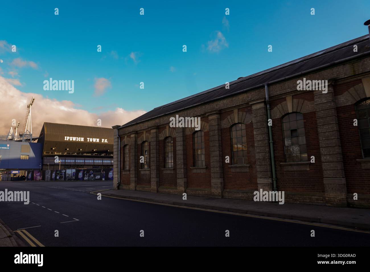 The Bus Depot on Constantine Road in Ipswich, Suffolk, UK - Stock Image